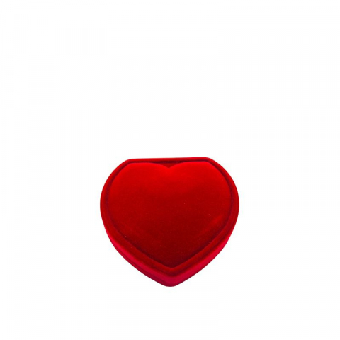 Brosa floricica de lux, sidefata cu pietre si ciucure pentru martisor, in cutie din catifea premium in forma de inima [2]