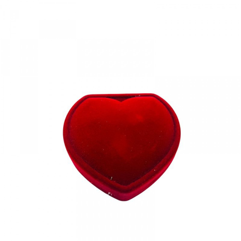 Brosa paun de lux, sidefata cu pietre si ciucure pentru martisor, in cutie din catifea premium in forma de inima [2]