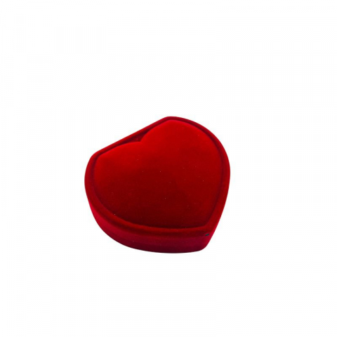 Brosa cos cu flori de lux, sidefata cu pietre si ciucure pentru martisor, in cutie din catifea premium in forma de inima [2]