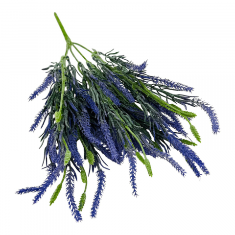 Buchet deosebit de Lavanda 5 crengute, un singur fir, 40 cm [2]