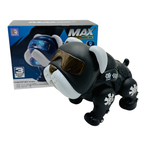 Caine Robot Electric Max cu Lumini si Sunete - Prietenul Mecanic al Copiilor  [1]