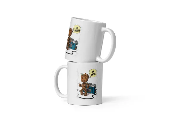 Cani cu Design si Personalizabile - Cana ceramica cu arbore meloman – Cadou special – 330 ml 