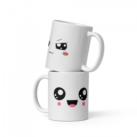 Cana ceramica cu expresii jucause – Cadou special – 330 ml  [1]