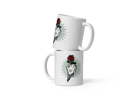 Cani cu Design si Personalizabile - Cana ceramica cu gest elegant – Cadou special – 330 ml 