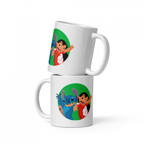 Cana ceramica cu ilustratie simbolica – Design inedit si expresiv – 330 ml [1]