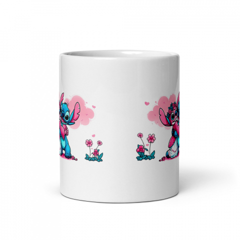 Cana ceramica cu ilustratie simbolica – Design inedit si expresiv – 330 ml [4]