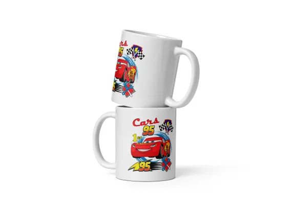 Cani cu Design si Personalizabile - Cana ceramica cu masina de curse legendara – Cadou special – 330 ml 