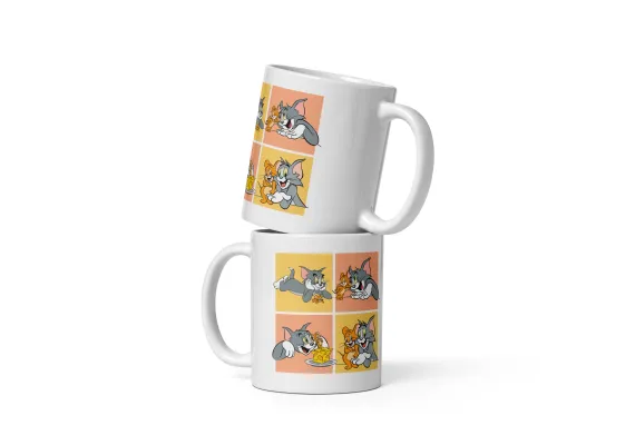 Cani cu Design si Personalizabile - Cana ceramica model cu personaje haioase  – Cadou special – 330 ml 