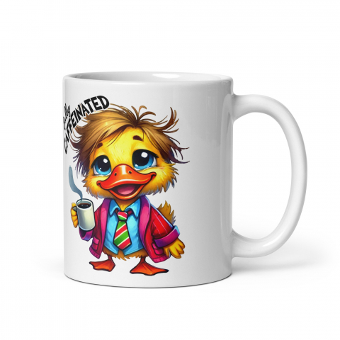 Cana cu Doua Fete, 330 ml, ceramica – Starea sincera dinainte și de după cafea,  [5]