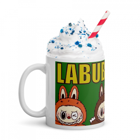 Cana Labubu 330 ml, ceramica – Design adorabil, perfectă pentru revânzare,  [1]