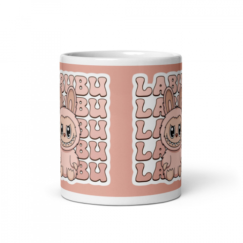 Cana Labubu 330 ml, ceramica – Design adorabil, perfectă pentru revânzare  [5]