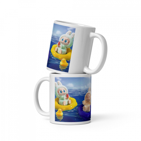 Cana Labubu 330 ml, ceramica – Design adorabil, perfectă pentru revânzare,  [3]