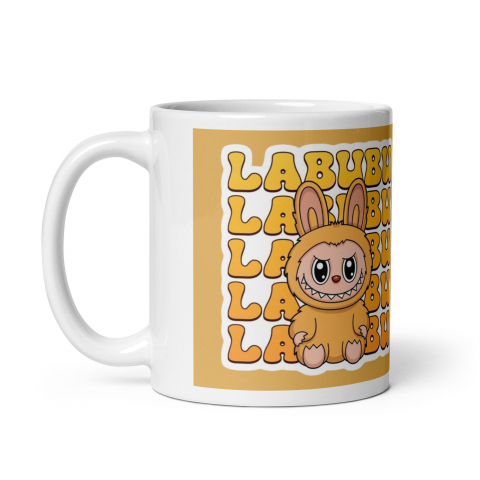 Cana Labubu 330 ml, ceramica – Design adorabil, perfectă pentru revânzare,  [4]