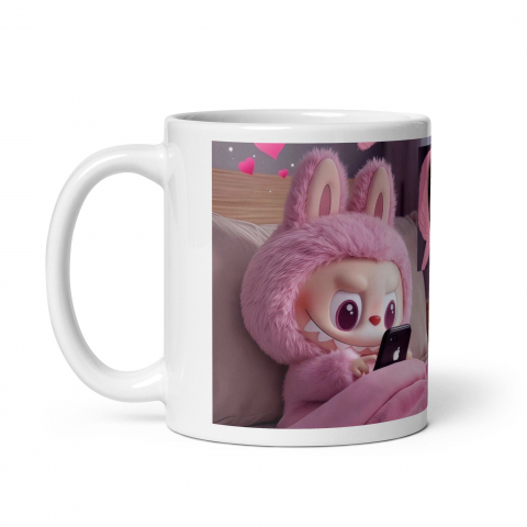 Cana Labubu 330 ml, ceramica – Design adorabil, perfectă pentru revânzare,  [1]