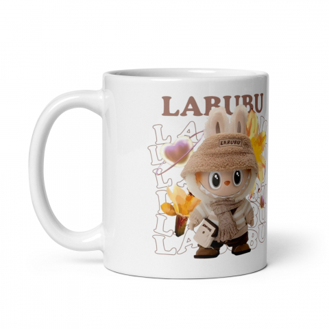 Cana Labubu 330 ml, ceramica – Design adorabil, perfectă pentru revânzare,  [4]