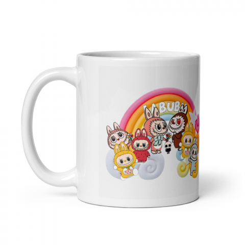 Cana Labubu 330 ml, ceramica – Design adorabil, perfectă pentru revânzare,  [4]