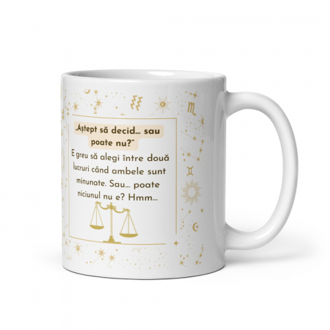 Cana personalizata „Balanta – Armonie si Eleganta” – 11 oz. 330ml  [4]