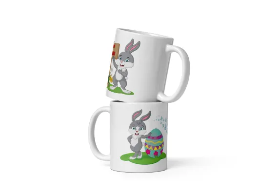 Cani cu Design si Personalizabile - Cana personalizata – Cadou Special de Paste – 330 ml (11 oz) 