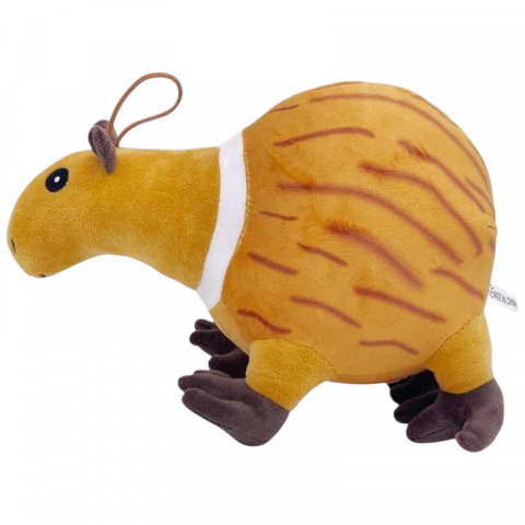 Jucarii de plus - Capiboo Rontz – Jucarie Plus Capibara Rotunda si Moale cu Urechi Dragalase | BaoBao