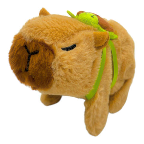 Capybara Interactiva din Plus – Jucarie Adorabila cu Sunete, 15cm, calitate superioara,  [3]