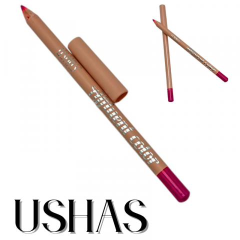 RUJ - Creion de Buze Ushas Affluent Color Nr. 07 – Culoare Intensa si Precizie pentru Buze Perfect Evidentiate – BaoBao