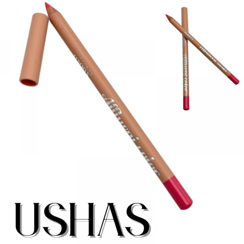 RUJ - Creion de Buze Ushas Affluent Color Nr. 08 – Contur Perfect si Culoare Delicata pentru Buze Rafinate – BaoBao