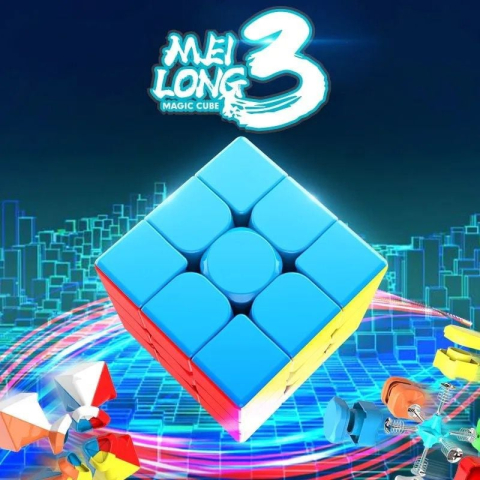 Cub Rubik de viteză 3×3×3, multicolor,+3ani, .  [2]