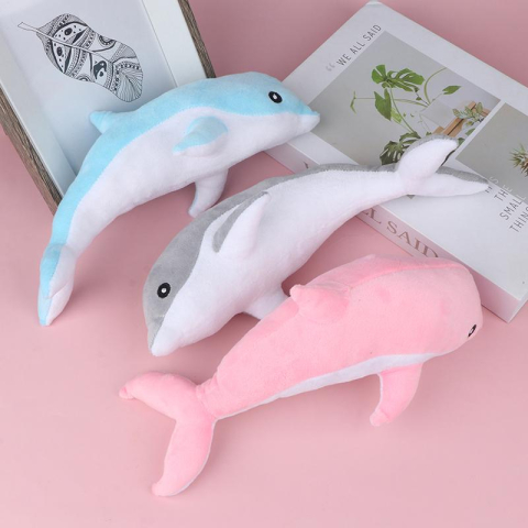 Delfin Dragalas din Plus – 26 cm, jucarie moale și adorabila  pentru copii,  [1]