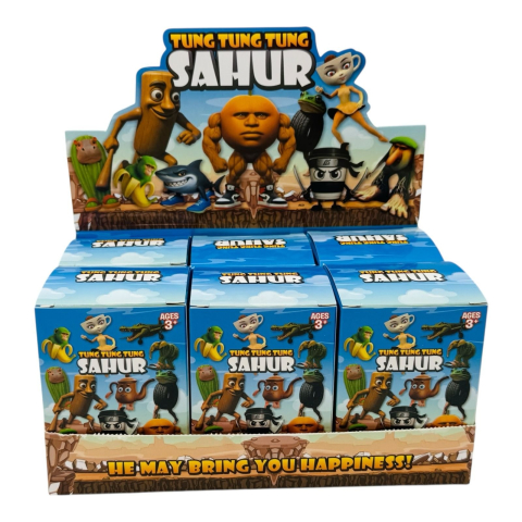 Figurina blind box Italian Brainrot – Thung Shakur Edition, arta urbana in forma de colectie,  [4]
