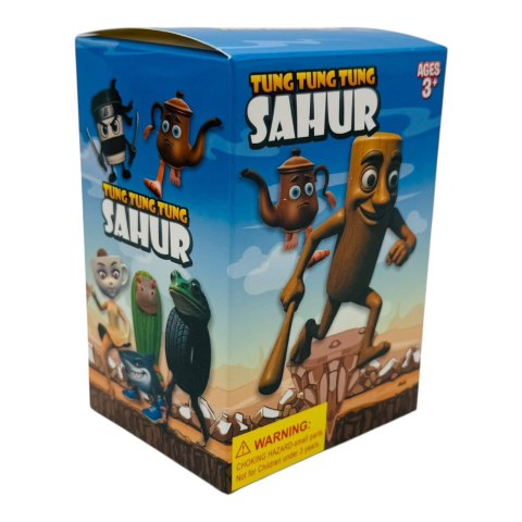 Figurina blind box Italian Brainrot – Thung Shakur Edition, arta urbana in forma de colectie,  [5]