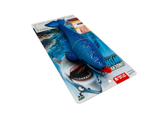 Jucarii, Copii & Bebe - Figurina Delfin cu Efecte Interactive - 23 cm 