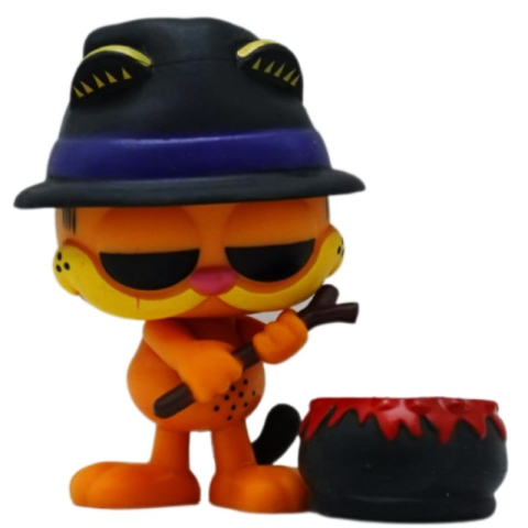 Figurina Pop Amuzantă - Motan Morocănos, 4 Modele, 16.5x11x9 cm,  [4]