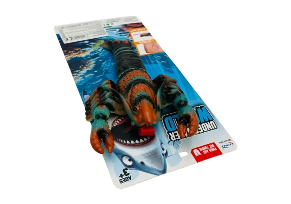 Figurine si animale din plastic - Figurina Rac cu Efecte Interactive - 18 cm 