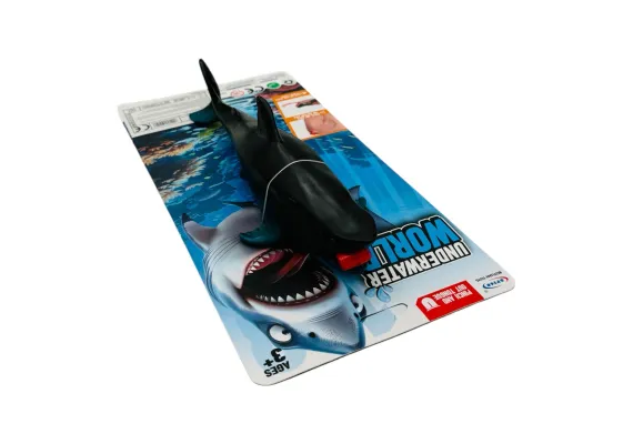 Jucarii, Copii & Bebe - Figurina Rechin cu Efecte Interactive - 23 cm 