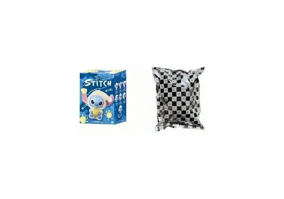 Jucarii de plus - Figurina Stitch din plus, model surpriza 18 cm, colectie Somn Usor 