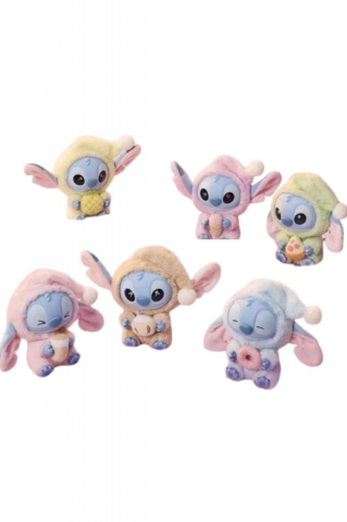 Figurina Stitch din plus, model surpriza 18 cm, colectie Somn Usor  [2]