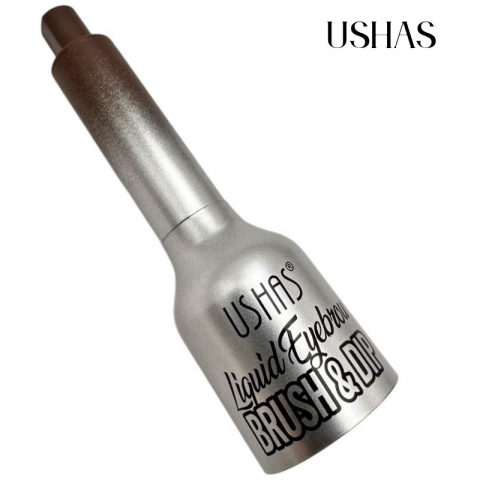Gel sprancene Ushas Brush & Dip 02 Brown, 1.5g – Rezistenta 18h, waterproof, BaoBao [1]