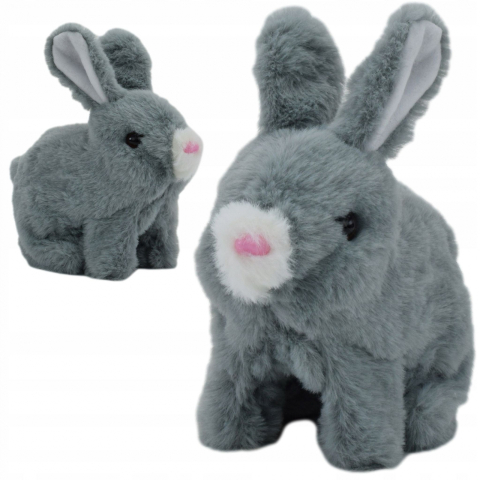 Iepuras din Plus Multicolor – Jucarie Moale si Adorabila pentru Copii,  [3]