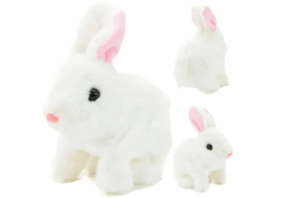 Jucarii interactive - Iepuras din Plus Multicolor – Jucarie Moale si Adorabila pentru Copii, 