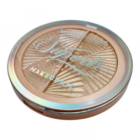 Iluminator Romantic Color B2, 10g – Doua nuante sidefate pentru glow natural si efect luminos, BaoBao [1]