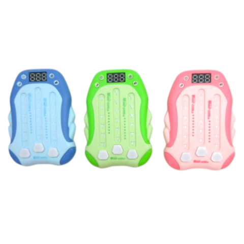 Joc interactiv Rhythm cu lumini si sunete, jucarie educativa cu butoane tactile si afisaj digital, pentru copii 3+, antrenament reflexe si memorie,  [4]