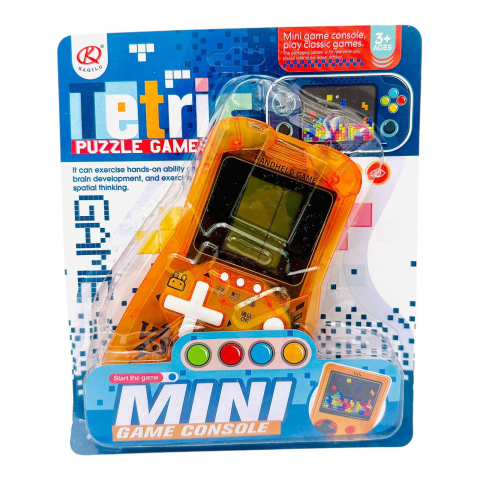 Joc Tetris forma de consola, diverse culori, 20×17cm, +3ani,   [2]