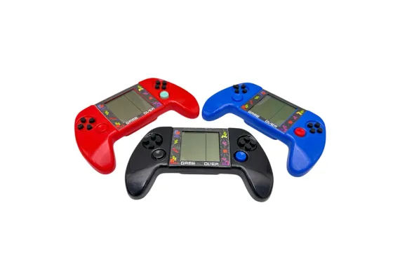 Jucarii interactive - Joc Tetris Vision XXL, consolă 19 cm, ecran jumbo 8 cm, multicolor – Distracție clasică la dimensiuni mari, 