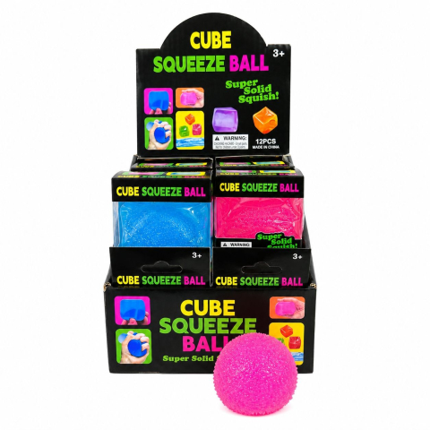 Jucarii antistres si senzoriale - Jucărie Antistres Minge Squishy 5,5cm - Fidget Toy Moale și Elastic, pentru Relaxare
