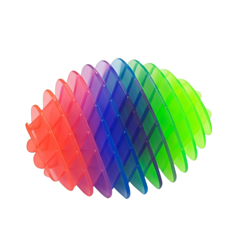 Jucarie Antistres Plasa Extensibila Colorata , Fidget Mesh Mic, Flexibil si Relaxant [1]