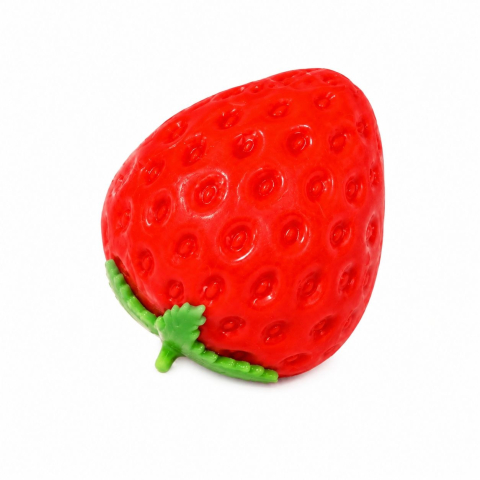 Jucărie Antistres Squishy Căpșună 7cm - Fidget Toy Moale și Elastic pentru Relaxare, Reducerea Stresului [1]