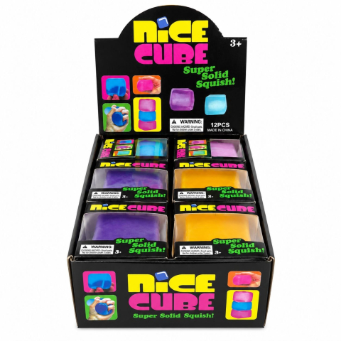 Jucărie Antistres Squishy Diamant cu Sclipici 6cm - Fidget Moale și Elastic, Model Cristal Colorat [1]
