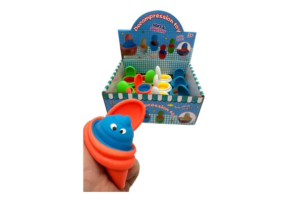 Jucarii Antistres Squishy - Jucarie Colorata Antistres – Squishy Moale, Vesel si Relaxant, pentru Copii si Adulti, 