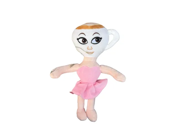 Jucarii de plus - Jucarie din plus, Balerina Adorabila, aprox 30cm, calitate superioara, 