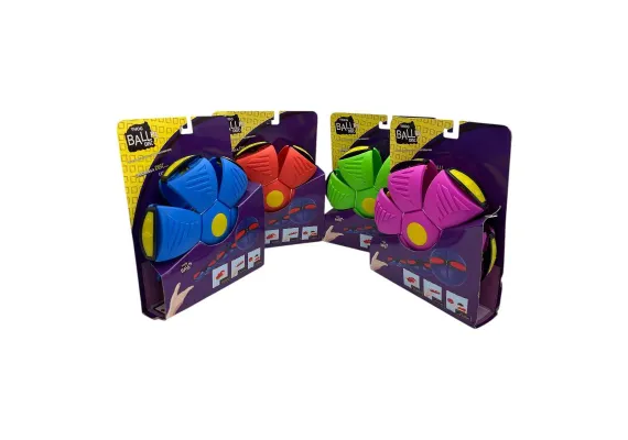 Baieti - Jucarie interactiva pentru copii, minge zburatoare cu lumini – multicolor, Calitate Superioara, 